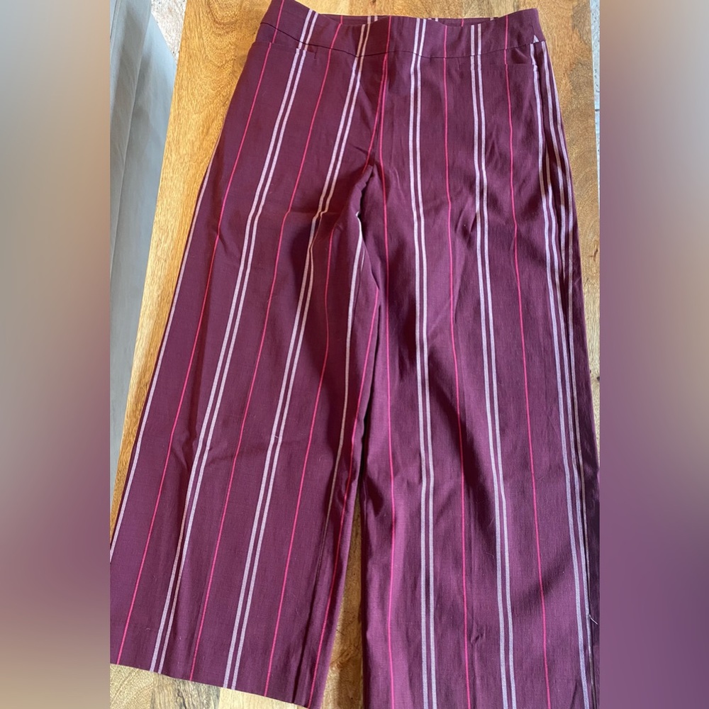 Chico's Brigitte Wide Leg Crop Pants